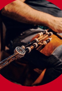 Рождество в Ирландии и Шотландии. Орган, волынка, флейта