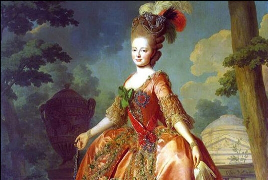 Платье императрицы. Россия 18 век