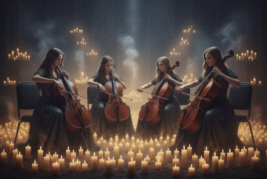 Концерт Магия свечей. Рок-хиты на виолончелях»