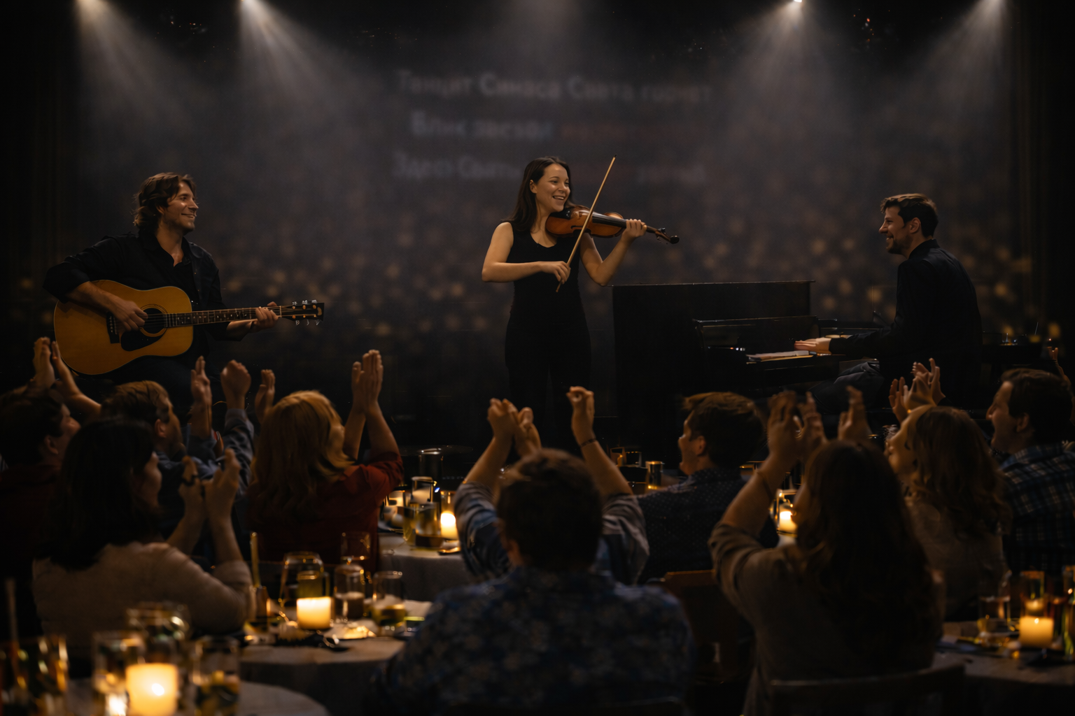 Хоровое караоке с камерным оркестром