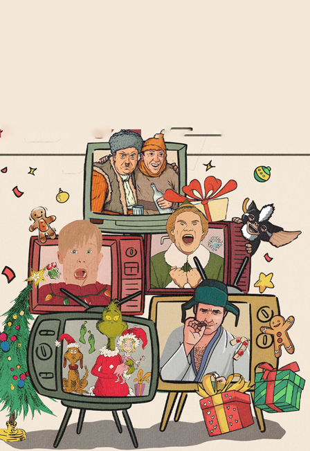 Новогодняя ночь киногероев
