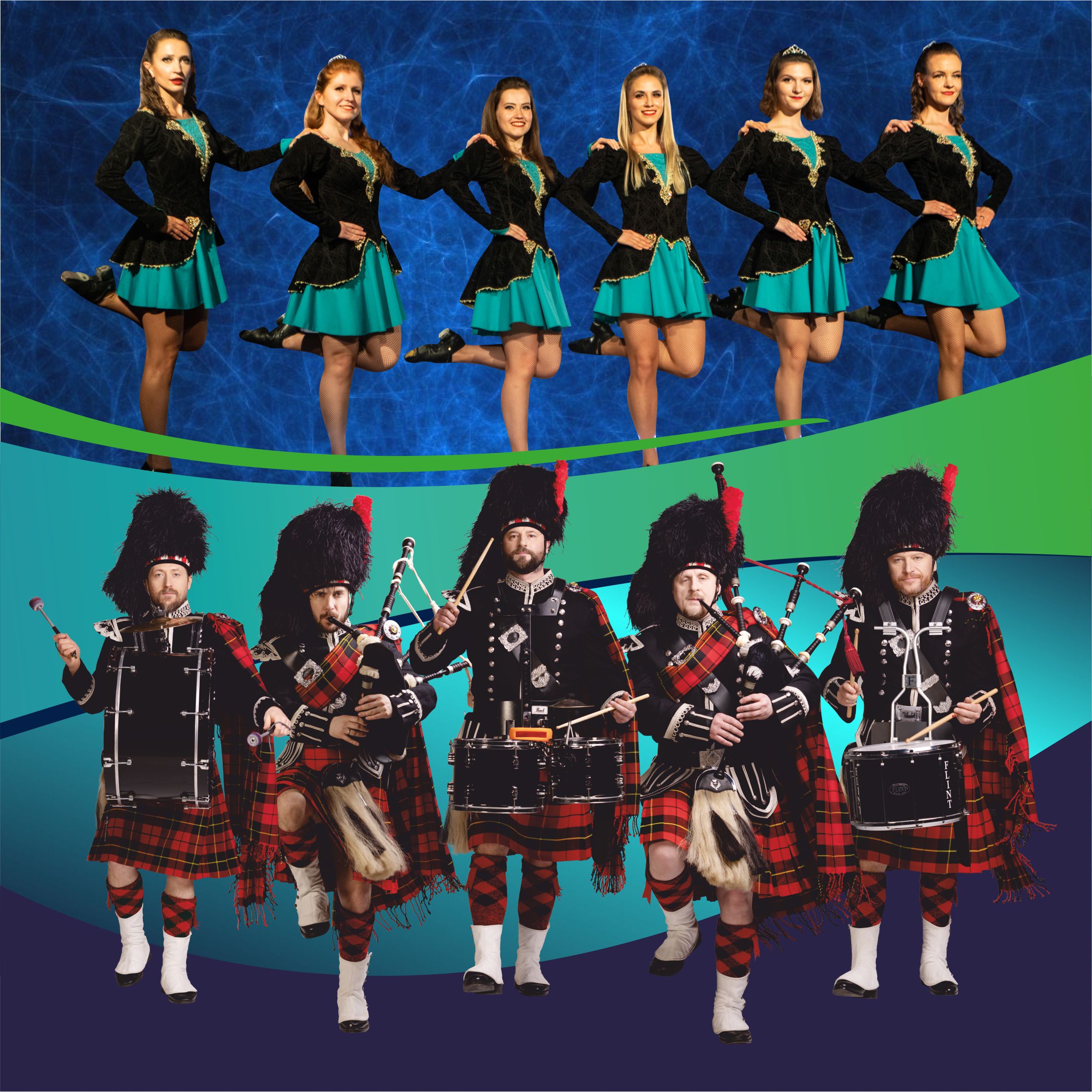 Ирландское шоу: City Pipes и Celtic Wind