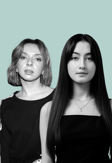 Динара Курбанова и Катя Котофеева