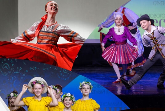 Отчетный концерт образцового ансамбля танца «Ровесник»
