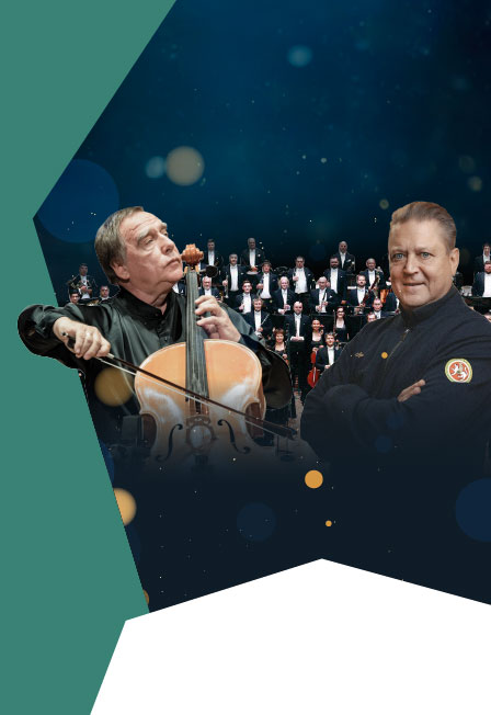 Торжественное открытие фестиваля. Сергей Ролдугин (Виолончель) и ГАСО Республики Татарстан