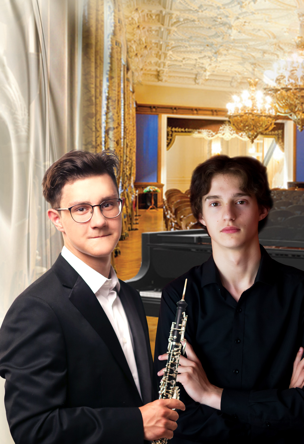 "Вечера в Английском зале". Ф. Освер (гобой), К. Роговой (фортепиано)