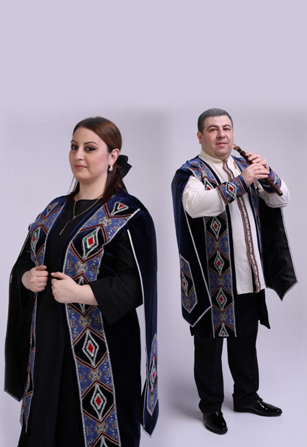 Голос дудука и орган