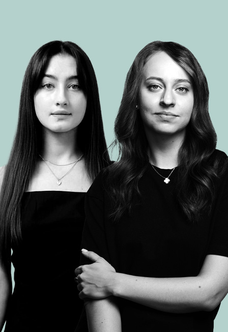 Динара Курбанова и Настя Веневитина