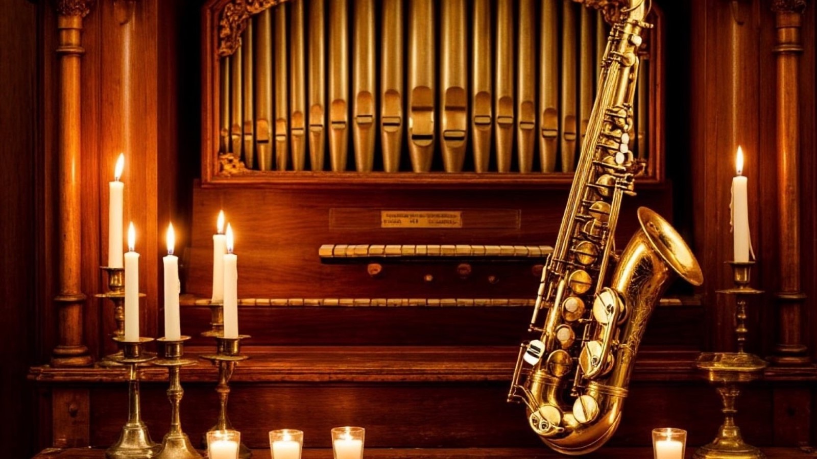 Орган и саксофон. Концерт при Свечах в Соборе