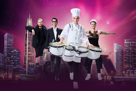 Барабанное шоу Vasiliev Groove «Ритм в большом городе»