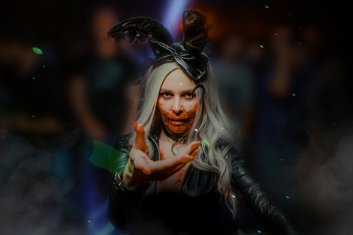WeLove Drum & Bass Halloween Black
