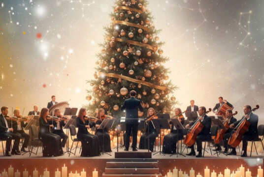 Зимняя сказка в сиянии тысячи свечей