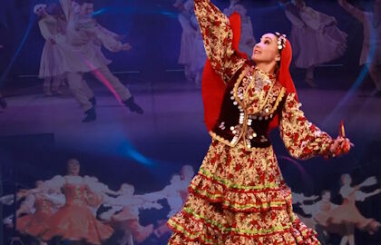 Концерт ансамбля танца «Сибай»