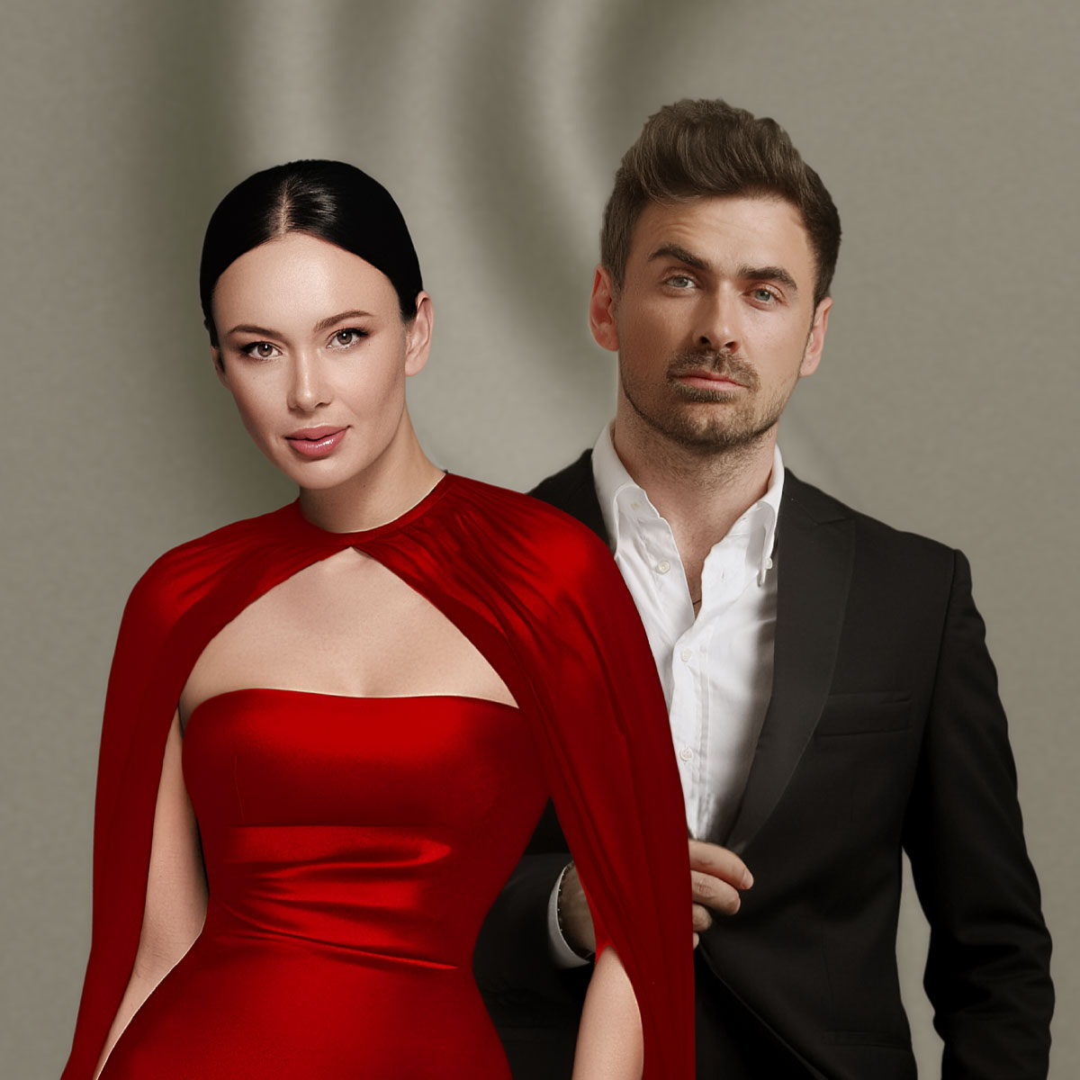 Аида Гарифуллина и Пётр Дранга