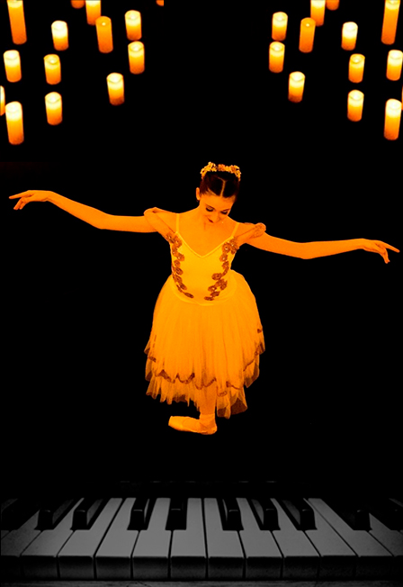 Балет и фортепиано при свечах | Неоклассика