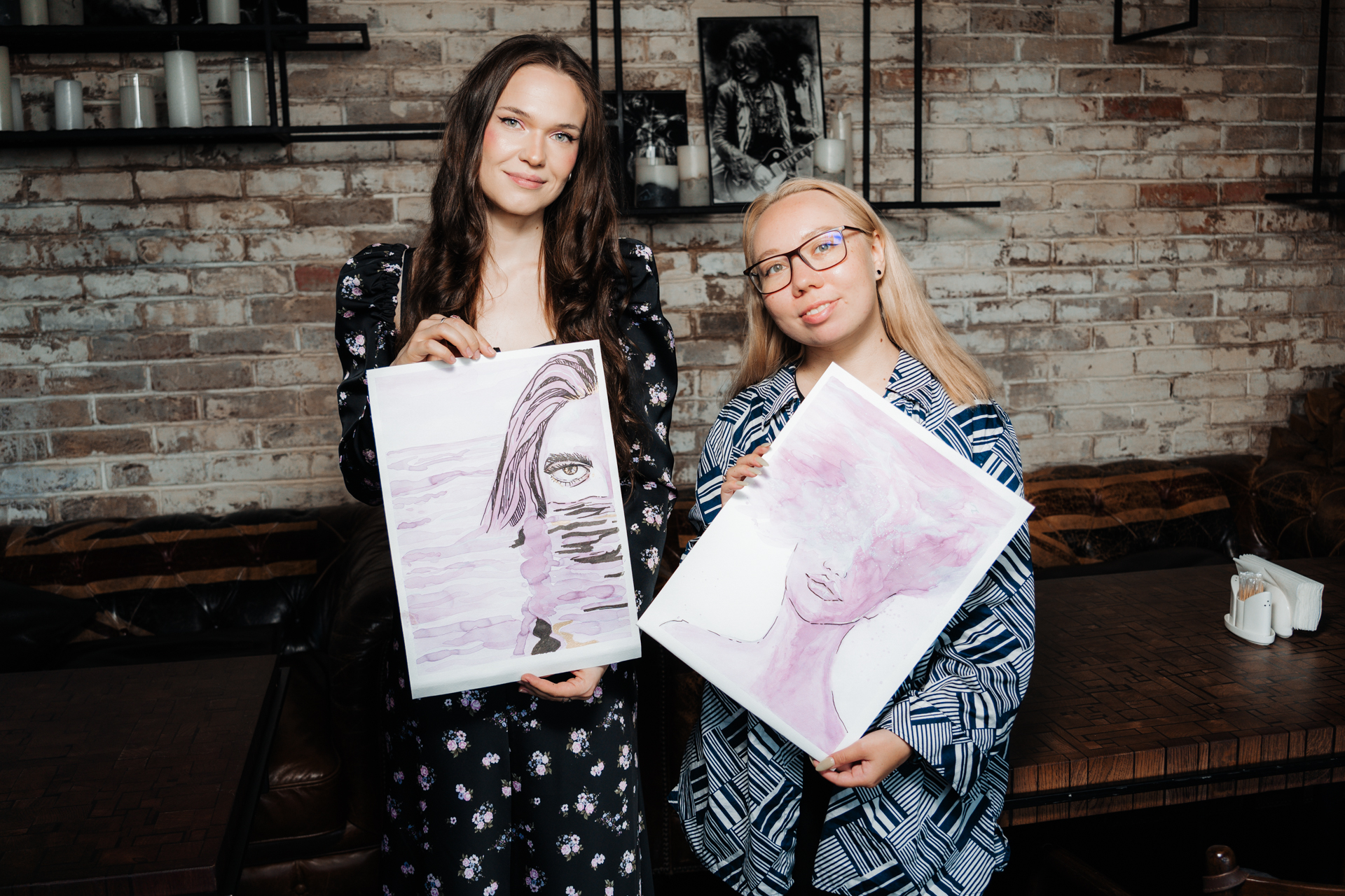 Арт-вечеринка от Artvibes: Рисуем вином в ресторане Tillander