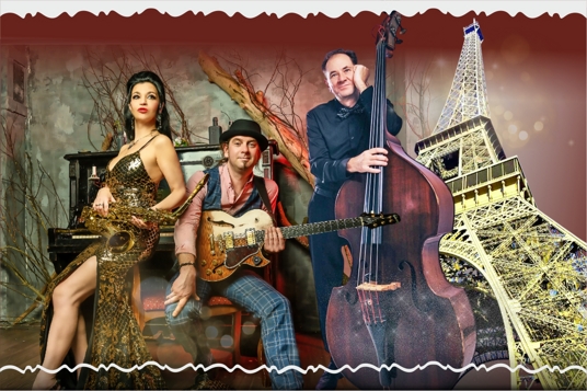 Jazz Paris во дворце на Невском. Трио Лады Поповой. Хиты Франции в стиле Джаз: ретро вечеринка с фуршетом