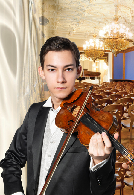 "Вечера в Английском зале". Равиль Ислямов (скрипка). Музыка Франции