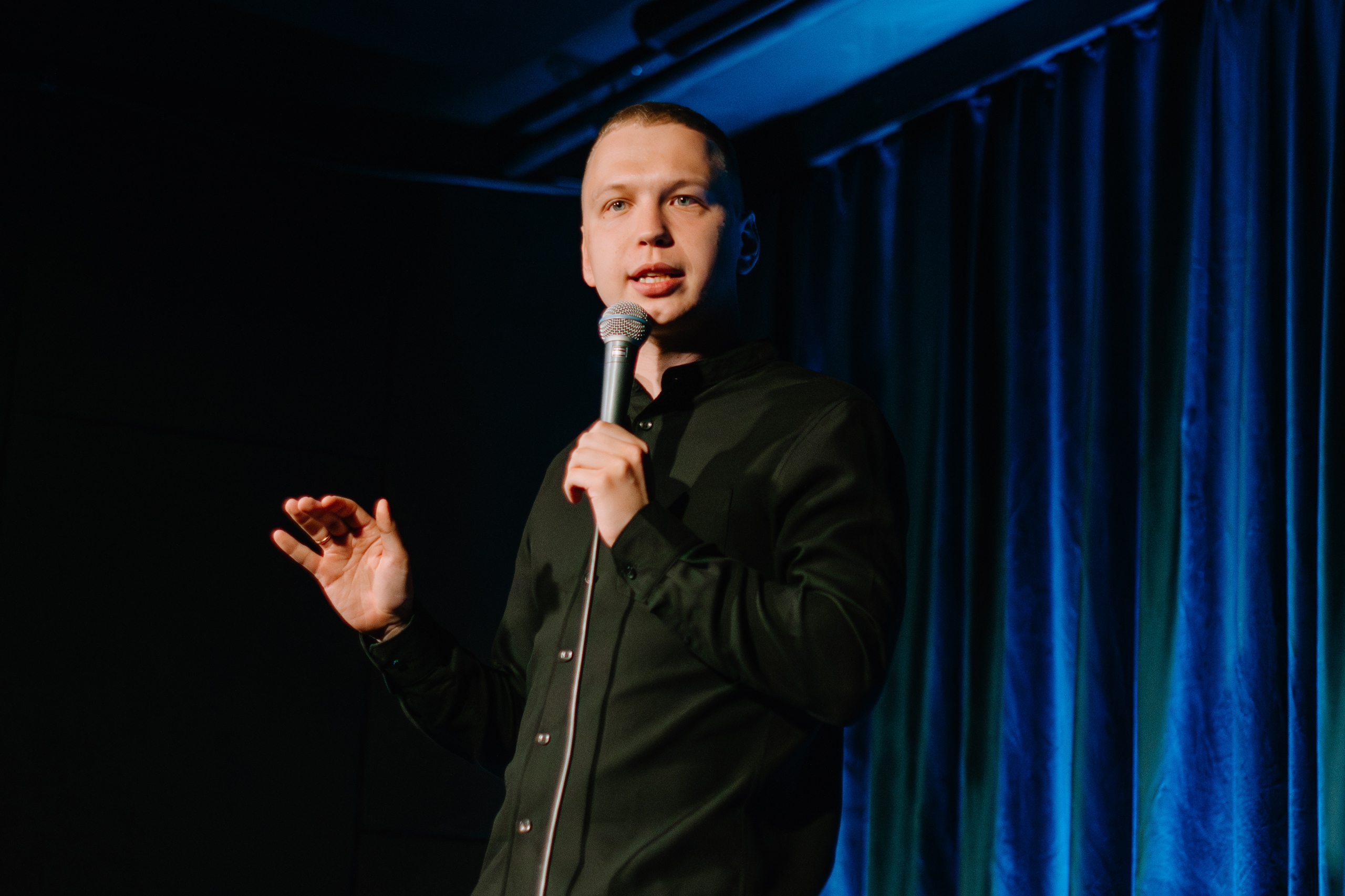 Опытный микрофон