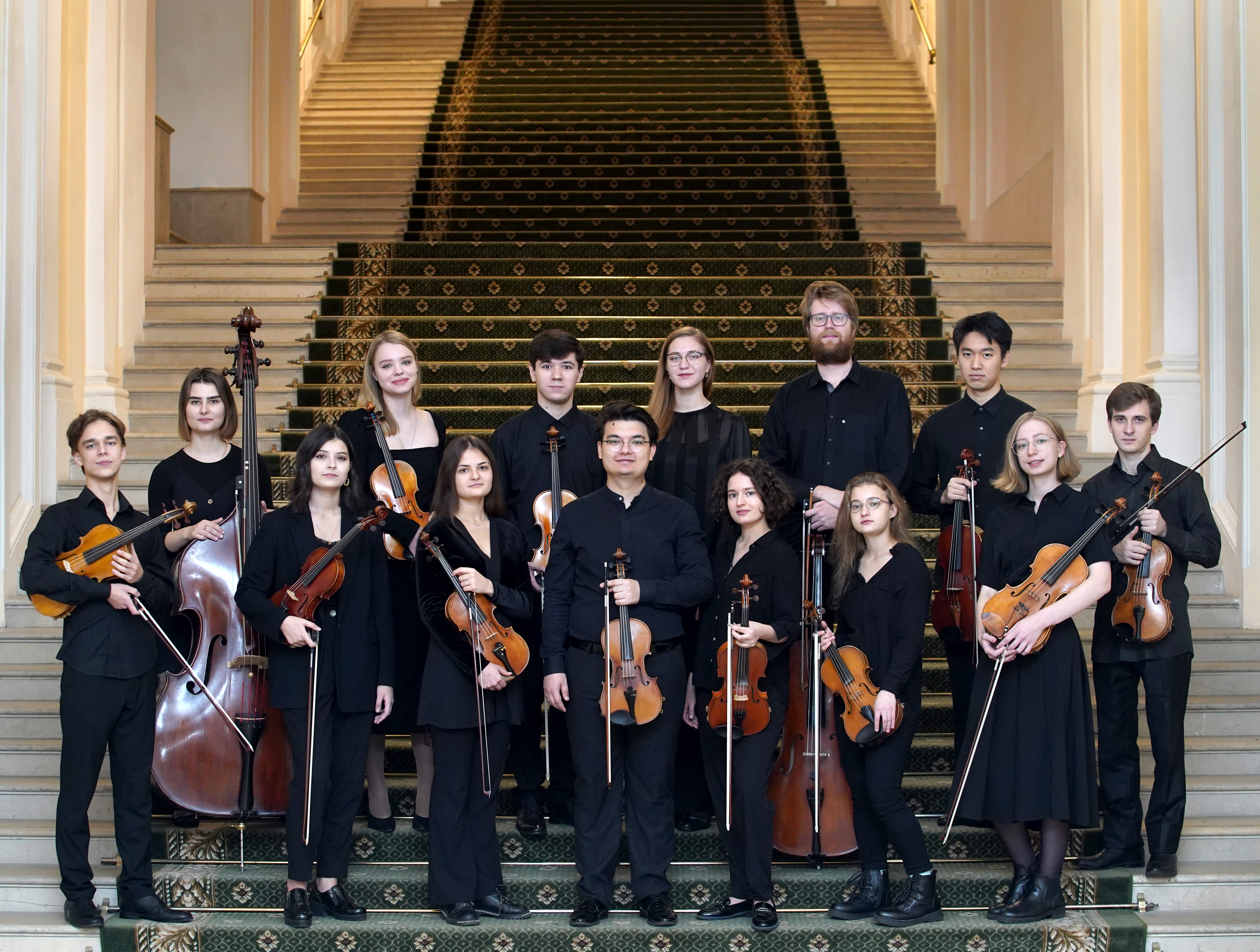 Шнитке и Бах на скрипке, органе и клавесине