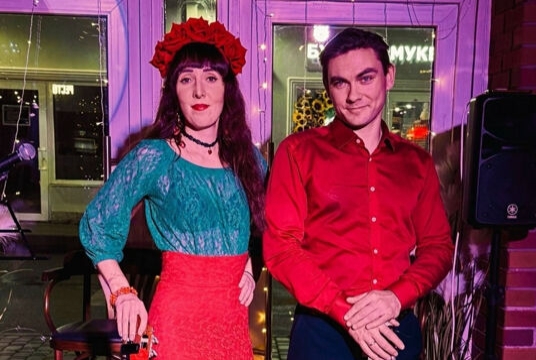 Анастасия Икономиду и Владимир Кухарев