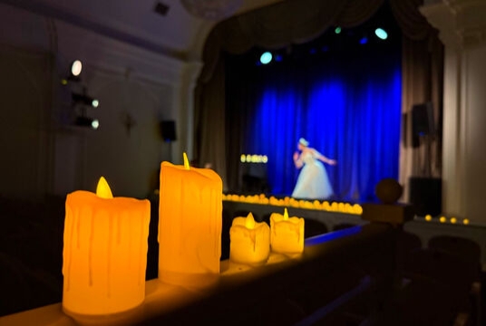 Балет и фортепиано при свечах «Шопениана»