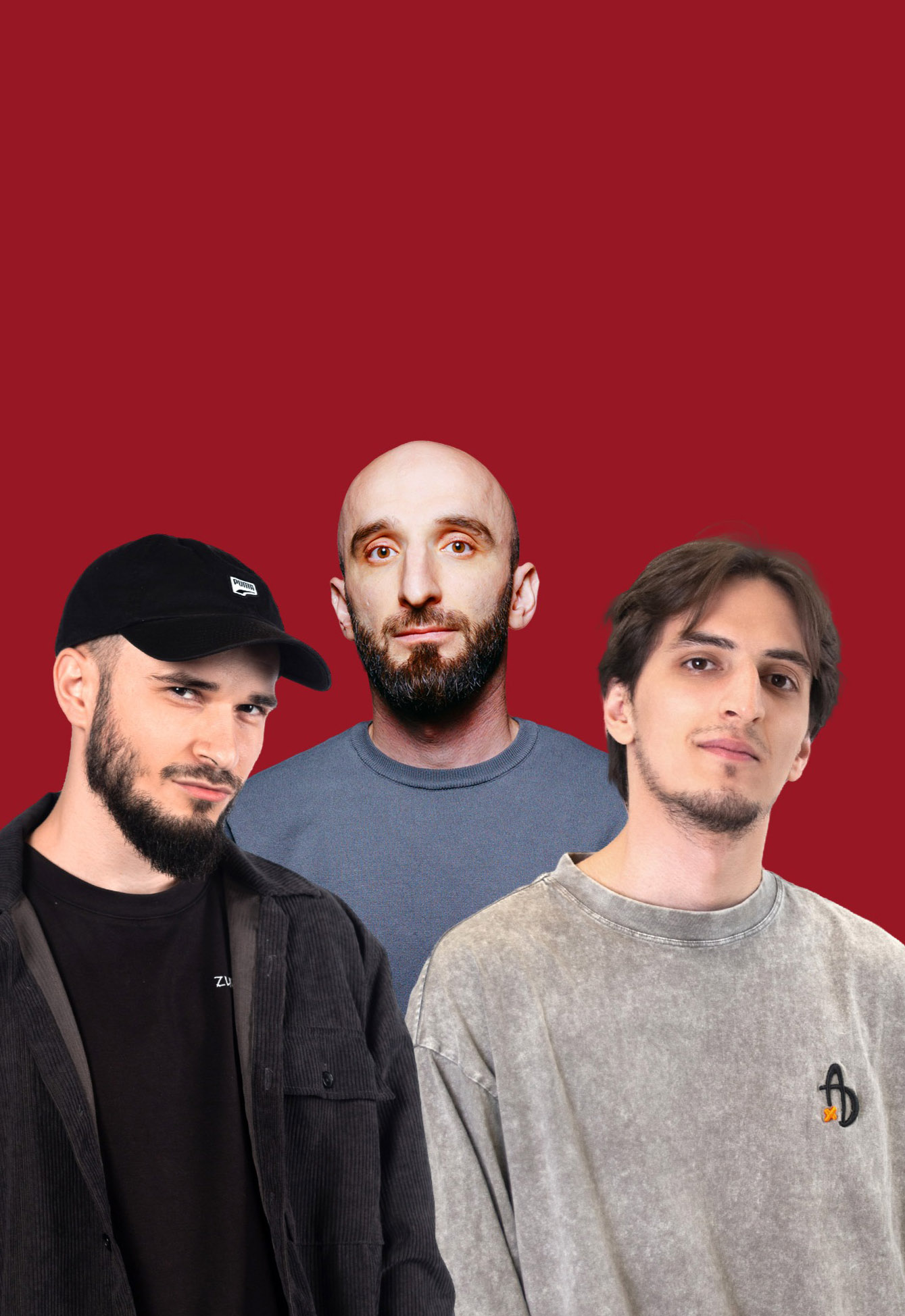 Зураб Юсупов, Омар Алибутаев и Магомед Джамбуев