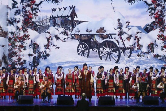 Рождественский концерт Кубанскогоо казачьего хора