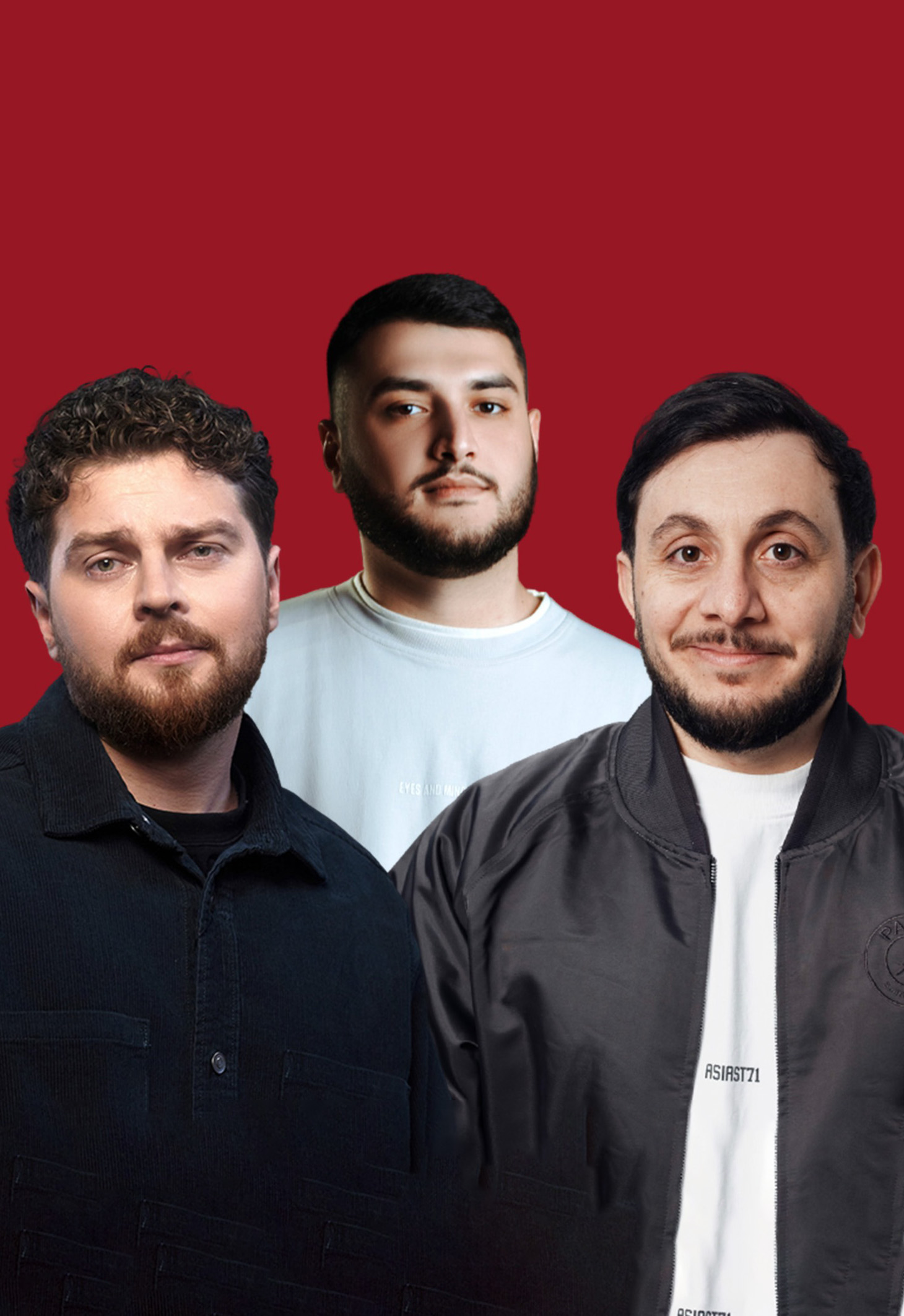 Сергей Снурников, Эрнест Таржуманян и Геворк Абрамян