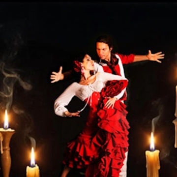Tablao Flamenco при свечах
