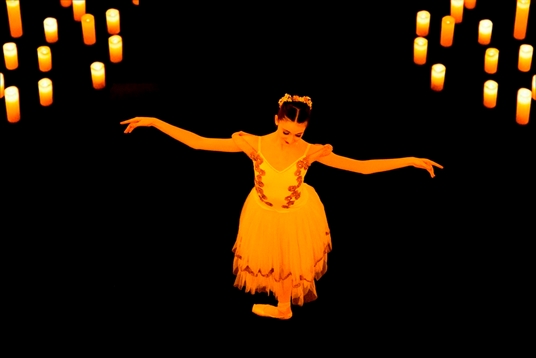 Неоклассика. Балет и фортепиано при свечах