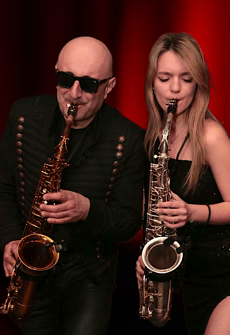 The Magic Of Love. Романтический саксофон. J.Seven & Sofya Tiurina