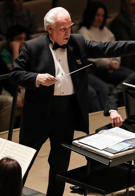 Академический симфонический оркестр Московской филармонии. Дирижер - Ю. Симонов