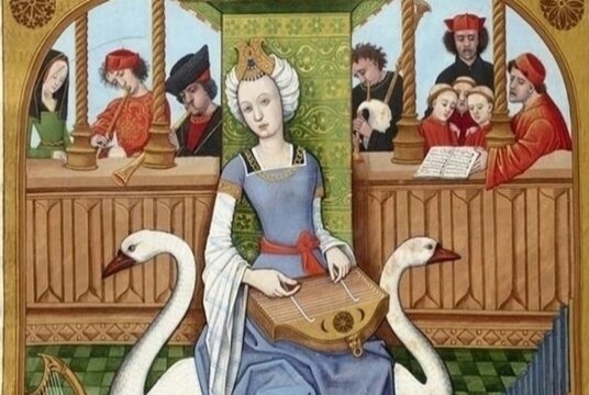 Средневековые песни о весне и любви при свечах: Lauda novella