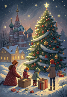 Новогодний переполох в брюсовом переулке