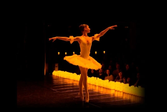 Балет и фортепиано при свечах «Шопениана»