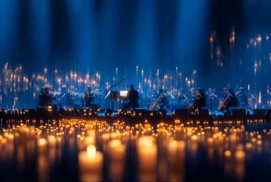 Двойной концерт при свечах оркестра «CAGMO» «Саундтреки Эйнауди»