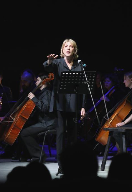 Музыкально-литературная композиция "Отрывки из книги Г. П. Вишневской «Галина», читает н. а. России Юлия Рутберг