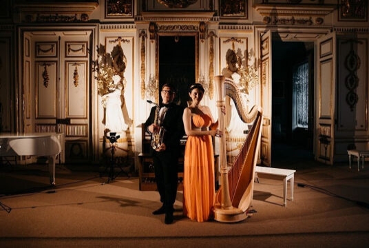 Концерт при свечах «Рождественский вечер с арфой и саксофоном»