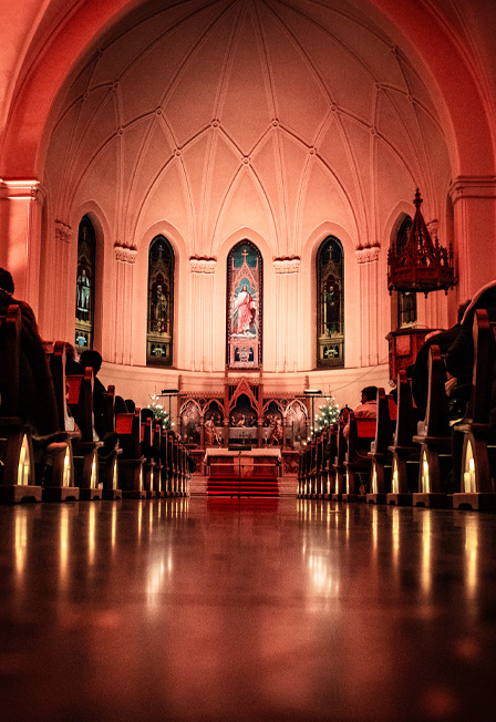 Хор Минина: «Маленькая торжественная месса» Россини при свечах