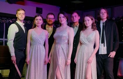 San Remo party. Astra Band