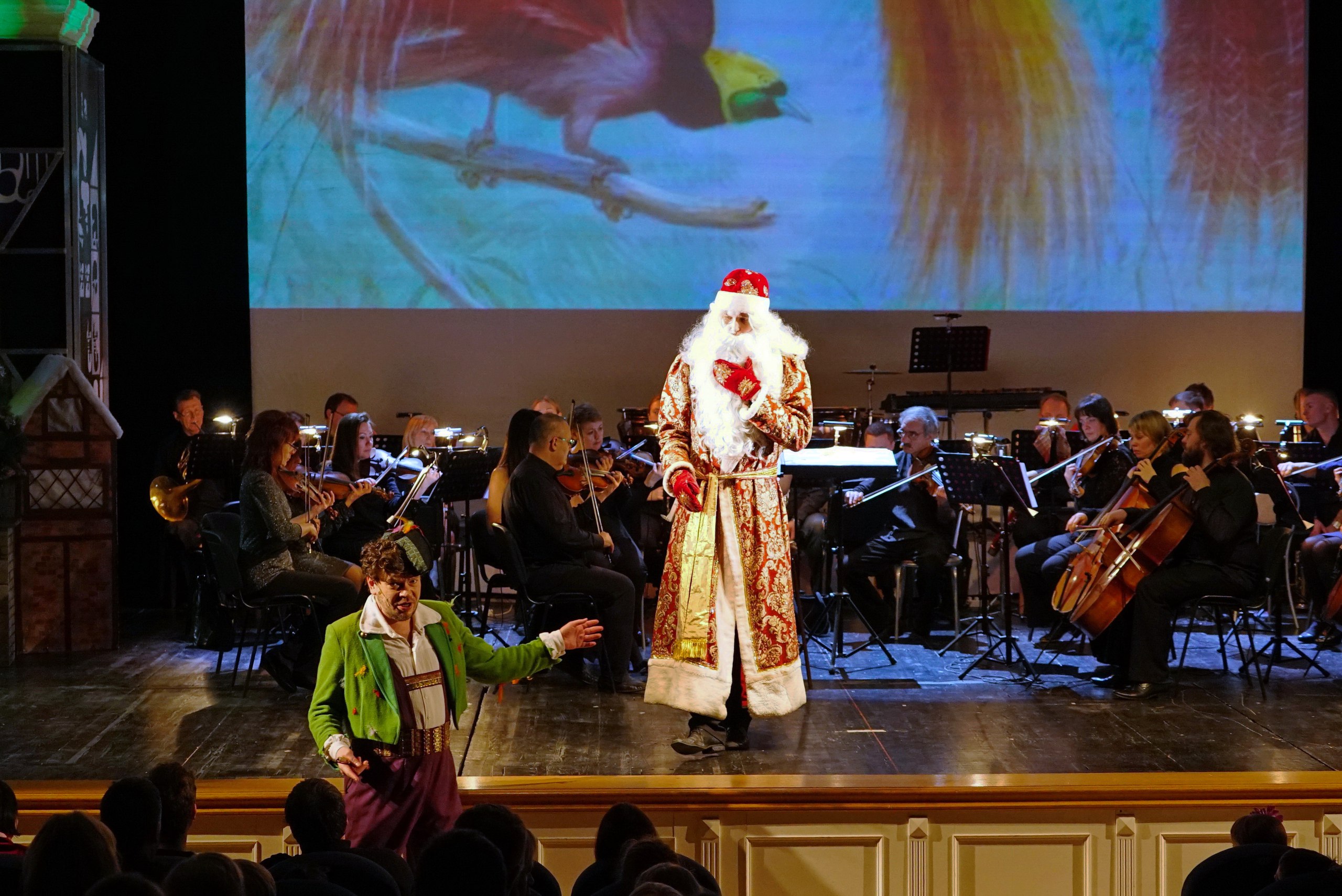 Дирижер — Дед Мороз!