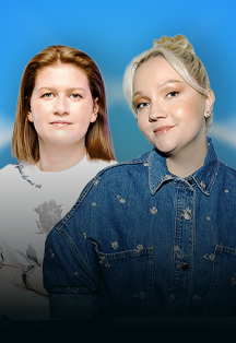 Варя Щербакова и Саша Муратова. Проверочный концерт