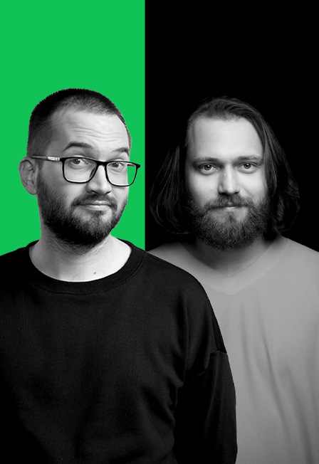 Сергей Зорик и Эд Дородний