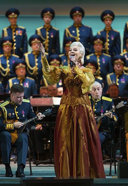 Ансамбль Росгвардии РФ под управлением В. Елисеева