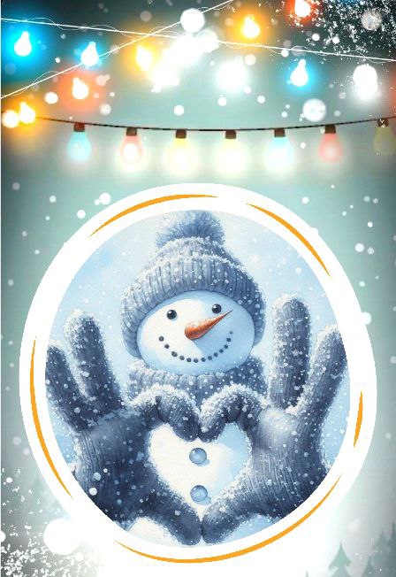 Детский квиз "Весёлый снеговик"