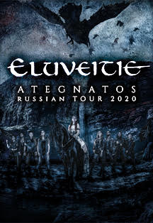 ELUVEITIE - ATEGNATOS RUSSIAN TOUR 2020