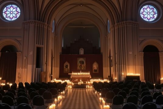 Органный концерт в Готическом Соборе «Бах при свечах»