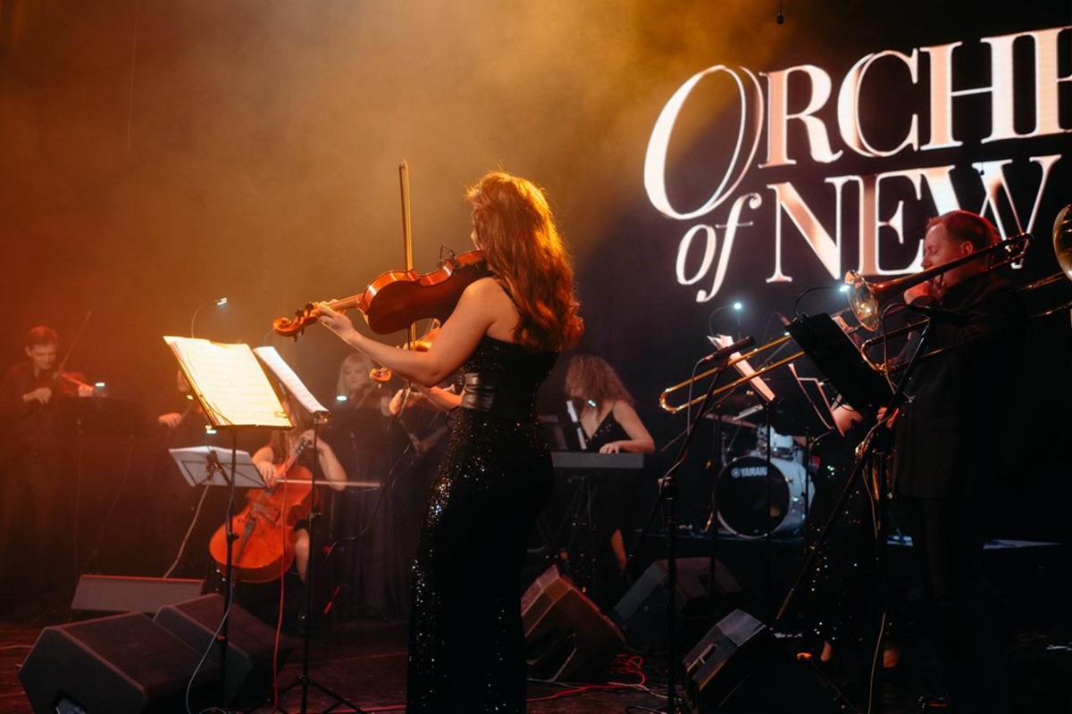 Караоке с оркестром. Orchestra of New Time