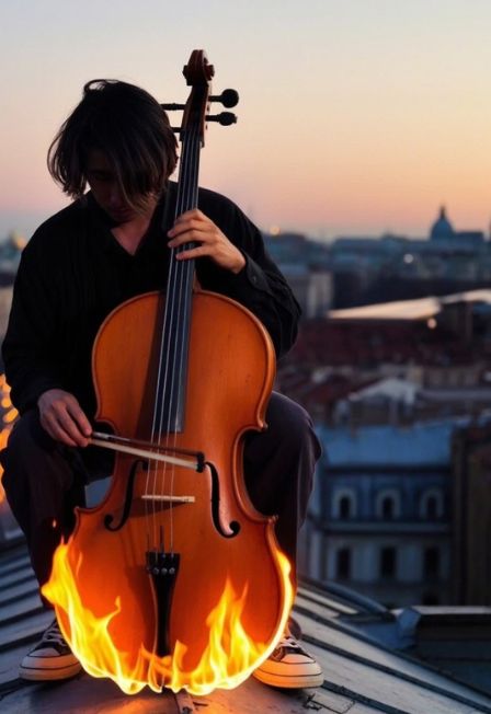 Мировые рок-хиты. CRUSH string quartet на крыше